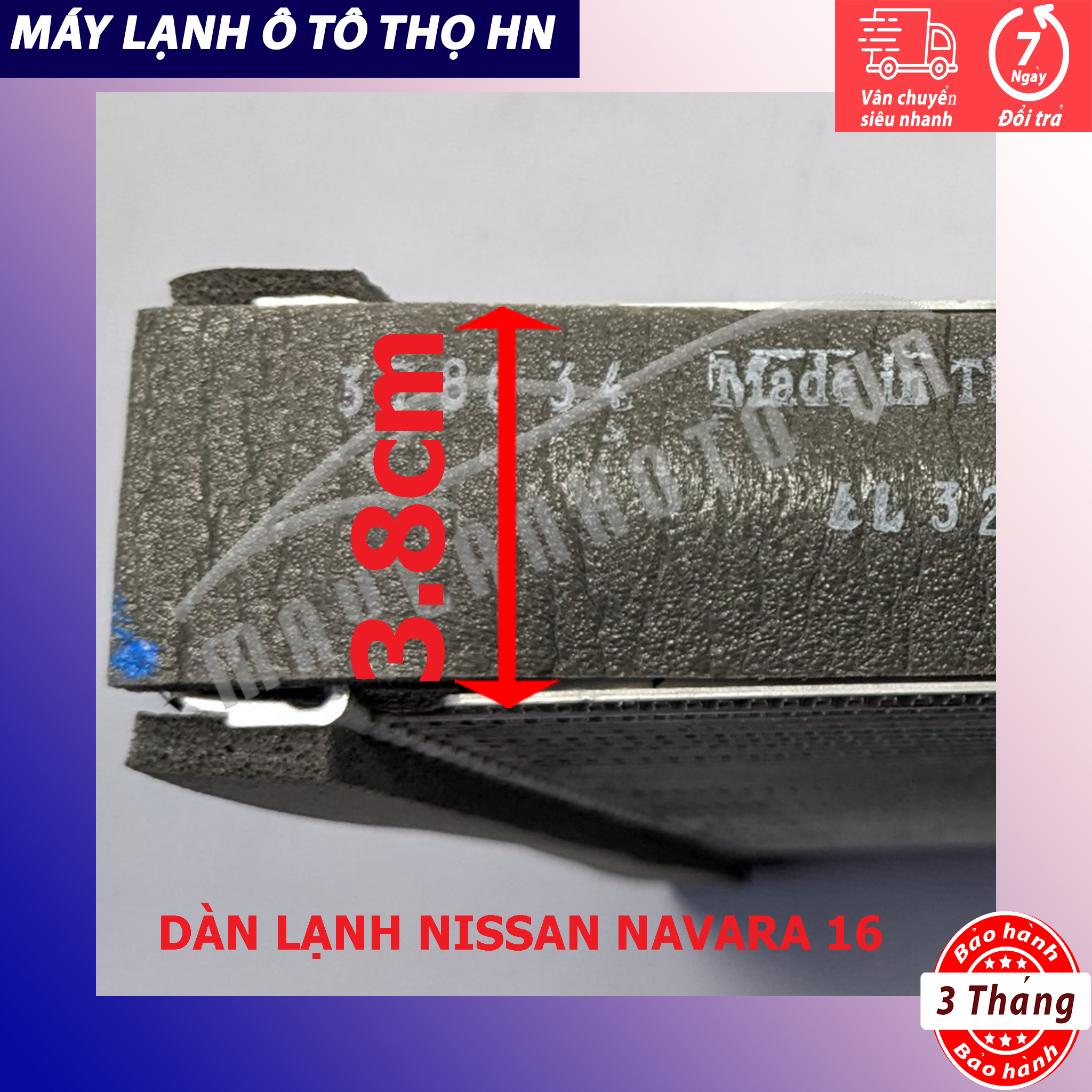 Dàn lạnh Nissan Navara 2016 2017 2018 Hàng xịn Thái Lan 16 17 18