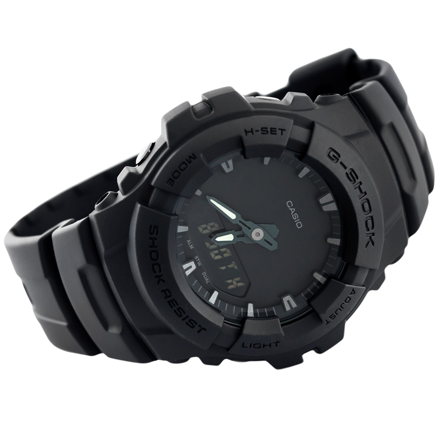 Đồng hồ nam dây nhựa Casio G-Shock chính hãng G-100BB-1ADR
