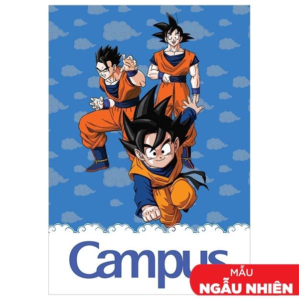 Combo 5 Tập Dragon Ball Z - B5 4 Ô Ly 80 Trang ĐL 100g/m2 - Campus NB-BDBC80 (Mẫu Màu Giao Ngẫu Nhiên)