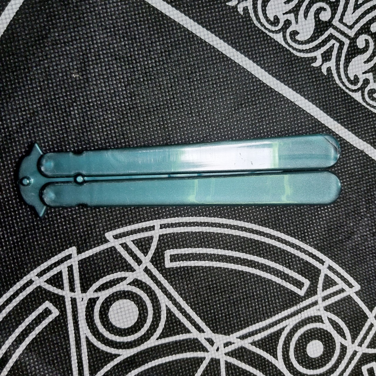 Đồ chơi Butterfly Balisong giá rẻ múa xanh nhun của Astra VALORANT trong trò chơi valorant 2042 5