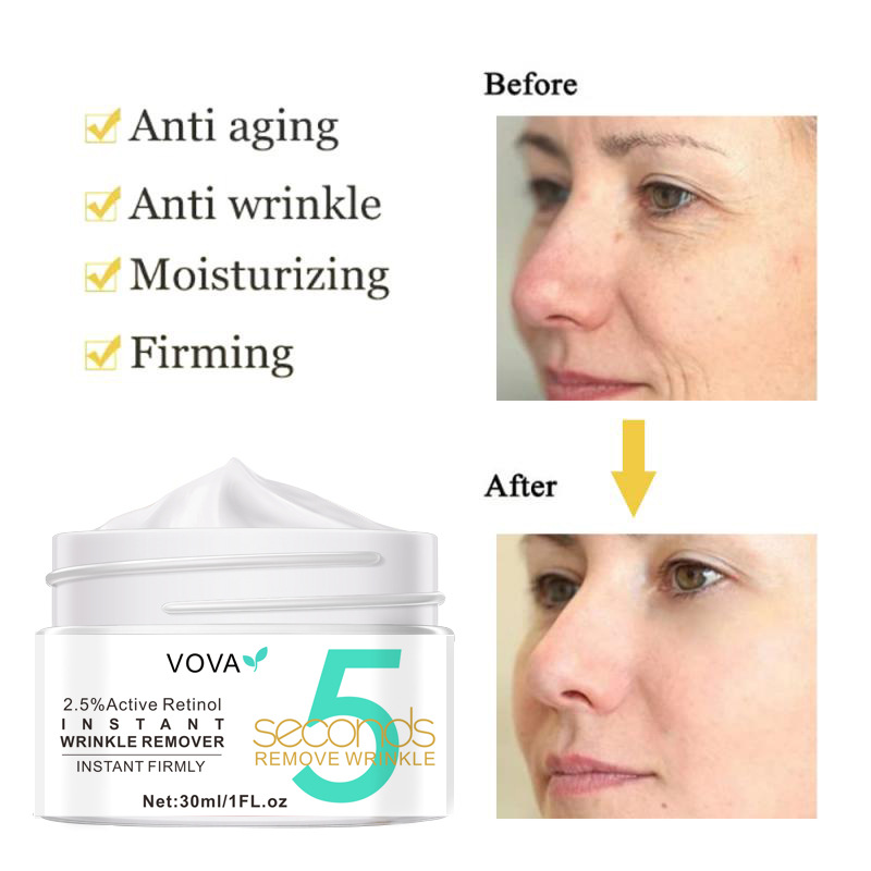 Kem 5 giây xóa nhăn, xóa thâm, xóa bọng mắt, thành phần dẫn xuất retinol và thảo dược thiên nhiên