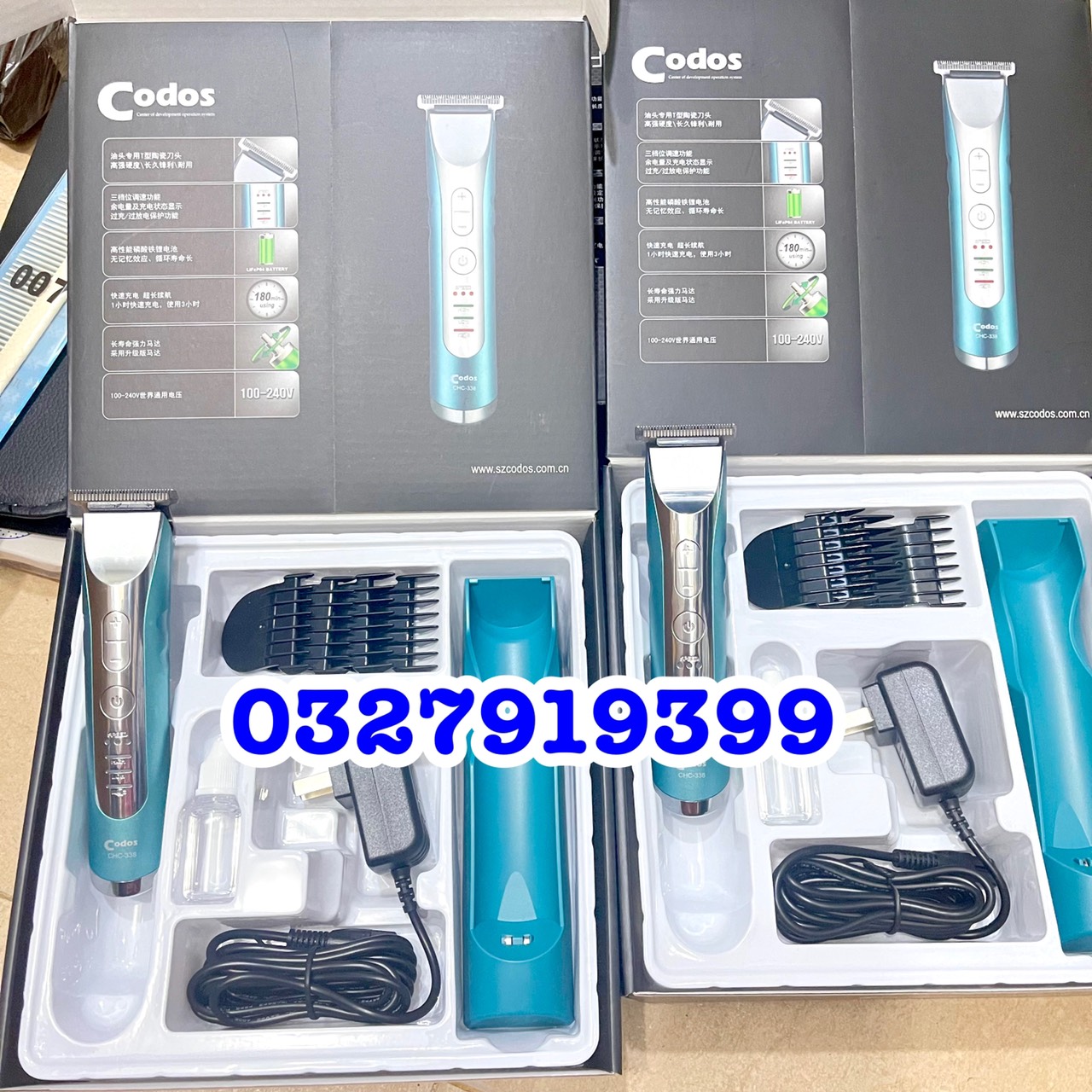 Tông đơ chấn viền cao cấp CODOS 338