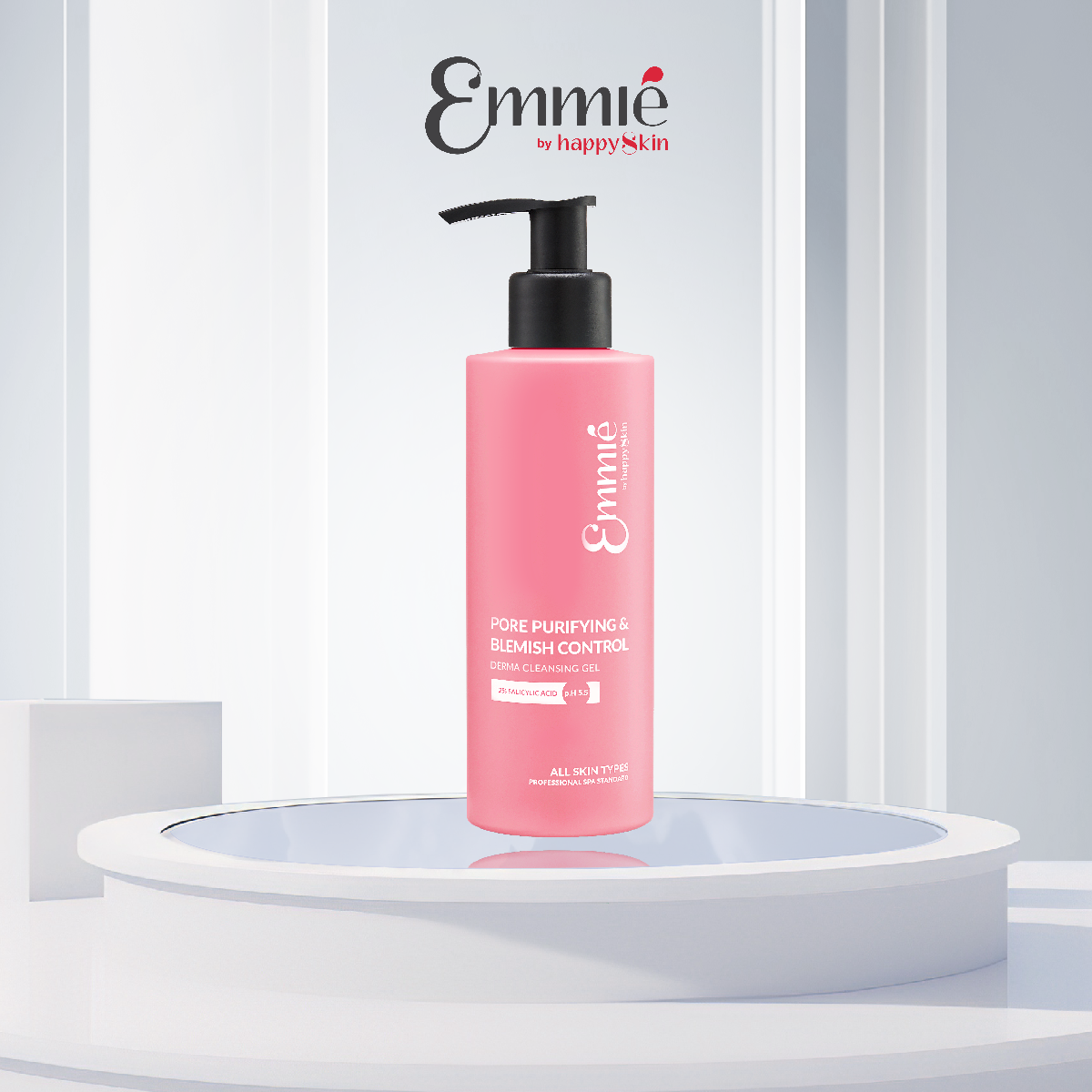Máy xông mặt cấp ẩm sâu Nano Ion Emmié - Tặng 1 gel rửa mặt Emmié