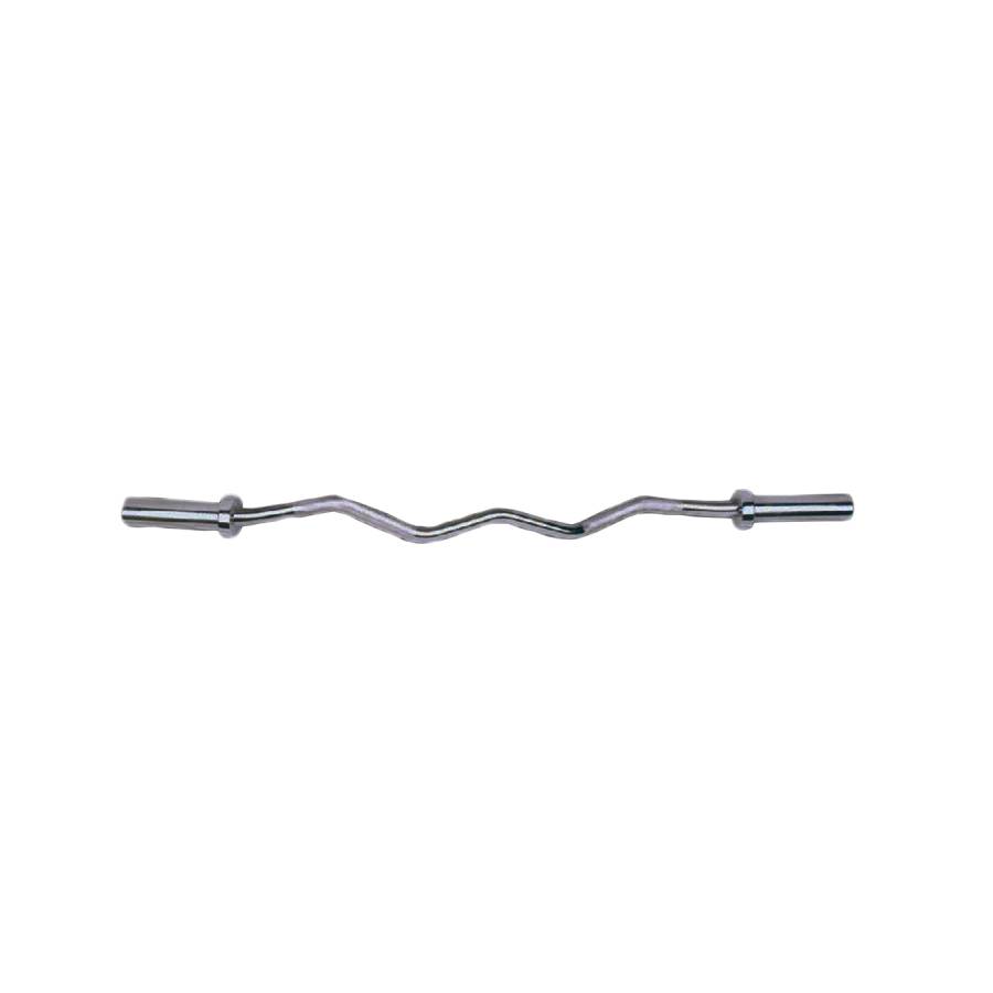 Thanh đòn cong zic zắc inox tập gym