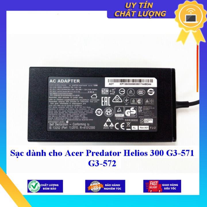 Sạc dùng cho Acer Predator Helios 300 G3-571 G3-572 - Hàng Nhập Khẩu New Seal