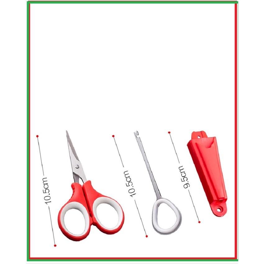 Kéo Cắt Thẻo + Gỡ Lưỡi Câu Cá Có Thể Gắn Thùng Câu Đài Vô Cùng Tiện Lợi PK-32