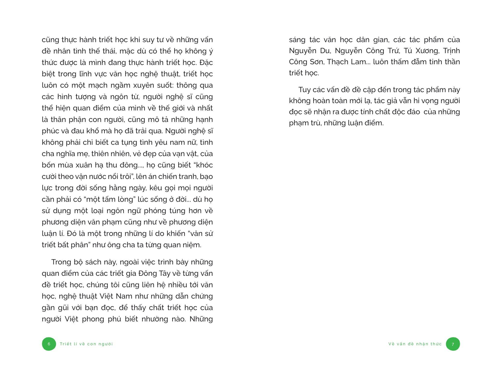 Triết Lí Về Con Người - Về Vấn Đề Nhận Thức