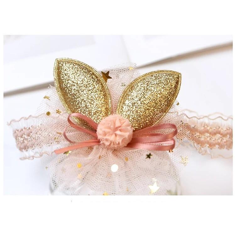 Set 3 chiếc băng đô/turban ren có hộp xinh xắn cho bé gái từ 3 đến 36 tháng tuổi