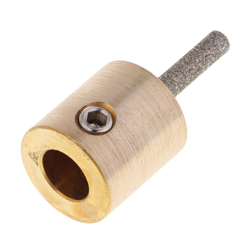 2set Stained Glass Grinder Head Bit Diamond Grinding Wheel for All Grinder