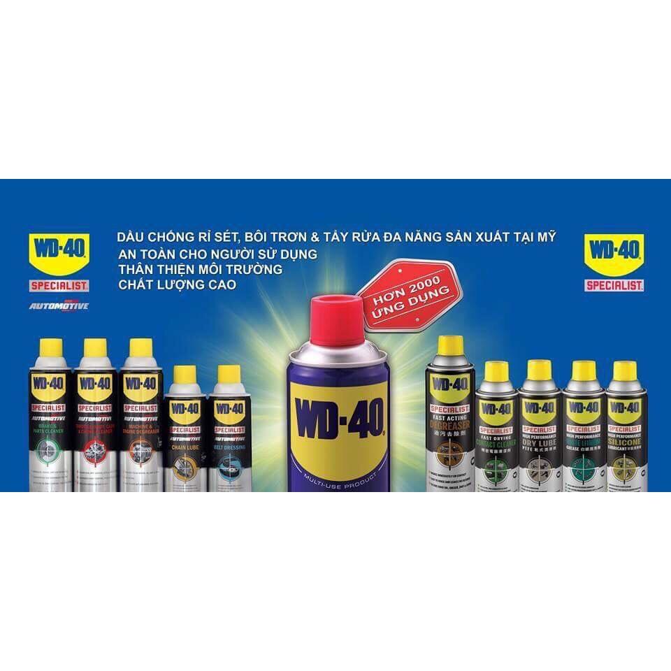 Dầu nhớt bôi trơn tác dụng cao WD-40 Specialis High Performance White Lithium Grease (360ml)