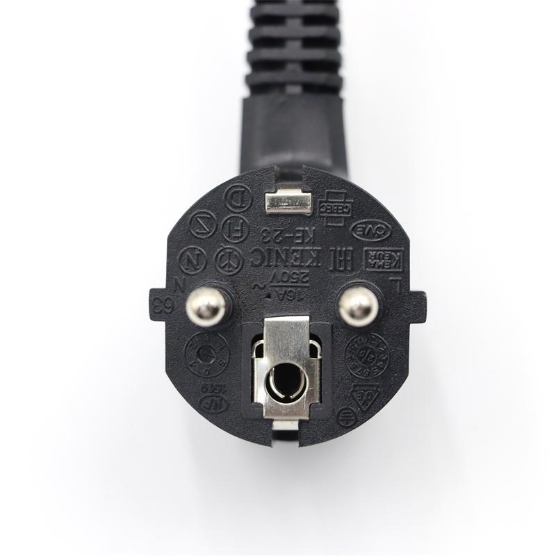 Các bộ phận cáp sạc phích cắm EU gốc cho NineBot Max G30 Phụ kiện xe tay ga thông minh Max G30 Sạc Cáp thay thế: Cáp sạc G30