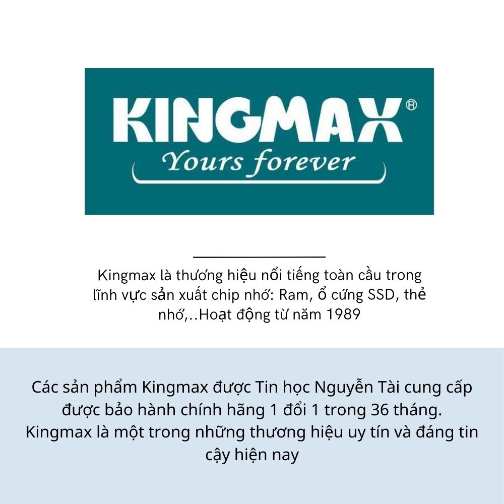 Ổ cứng SSD Kingmax SMQ32 480GB - Hàng chính hãng