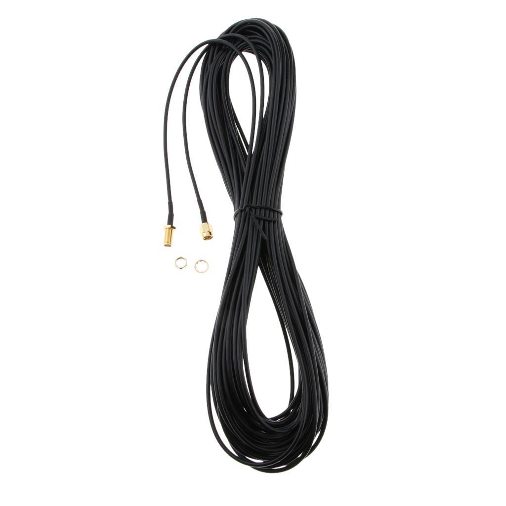 2x Antenna Extension Cable RP-SMA Male to Female LAN Router Aerial Adapter#2