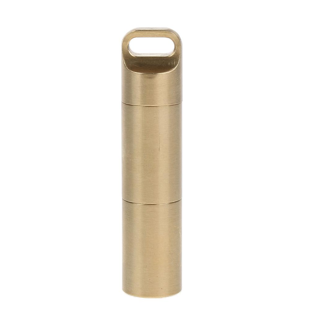 Portable Pill Case Waterproof Medicine Container Box Outdoor Emergency Tool