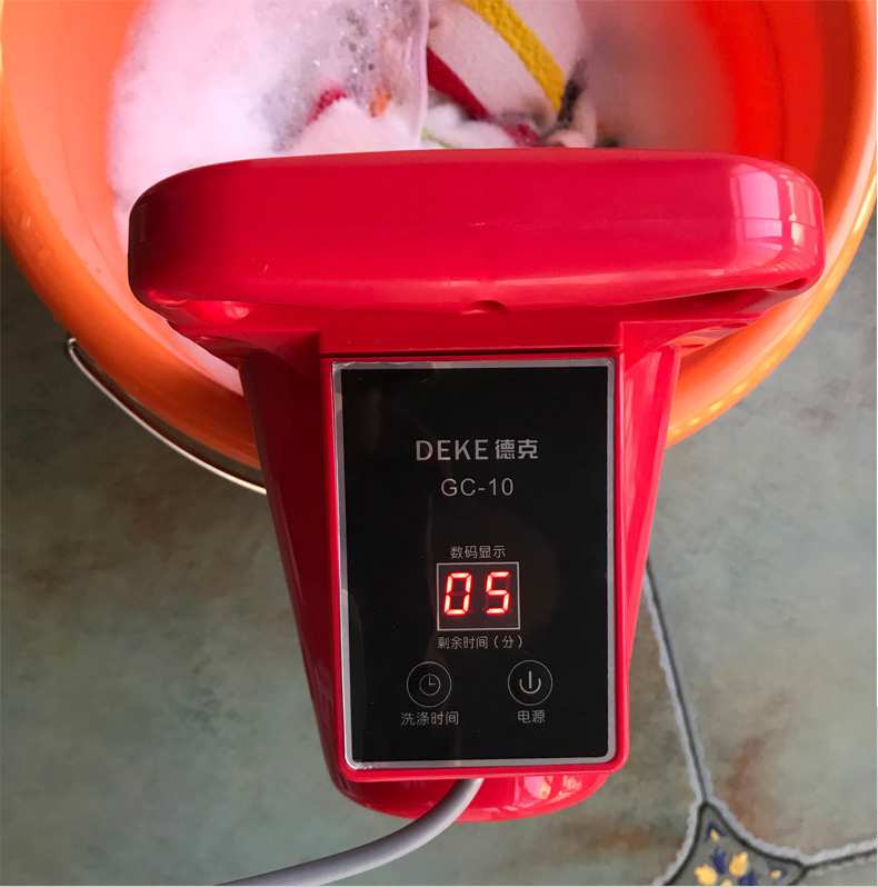 [Nhập CECAMP30KD5 giảm 30K] Máy giặt mini tại xô DEKE GT-16AC tiết kiệm điện cho sinh viên và em bé có hẹn giờ và đảo chiều