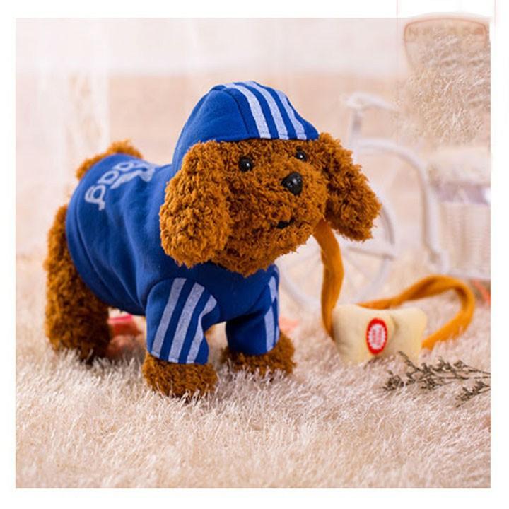 Chú chó lông xù mini biết đi, biết hát, biết lắc mông cực Cute cho bé yêu, đặt biệt hát tới 260 bài hát Tiếng Việt