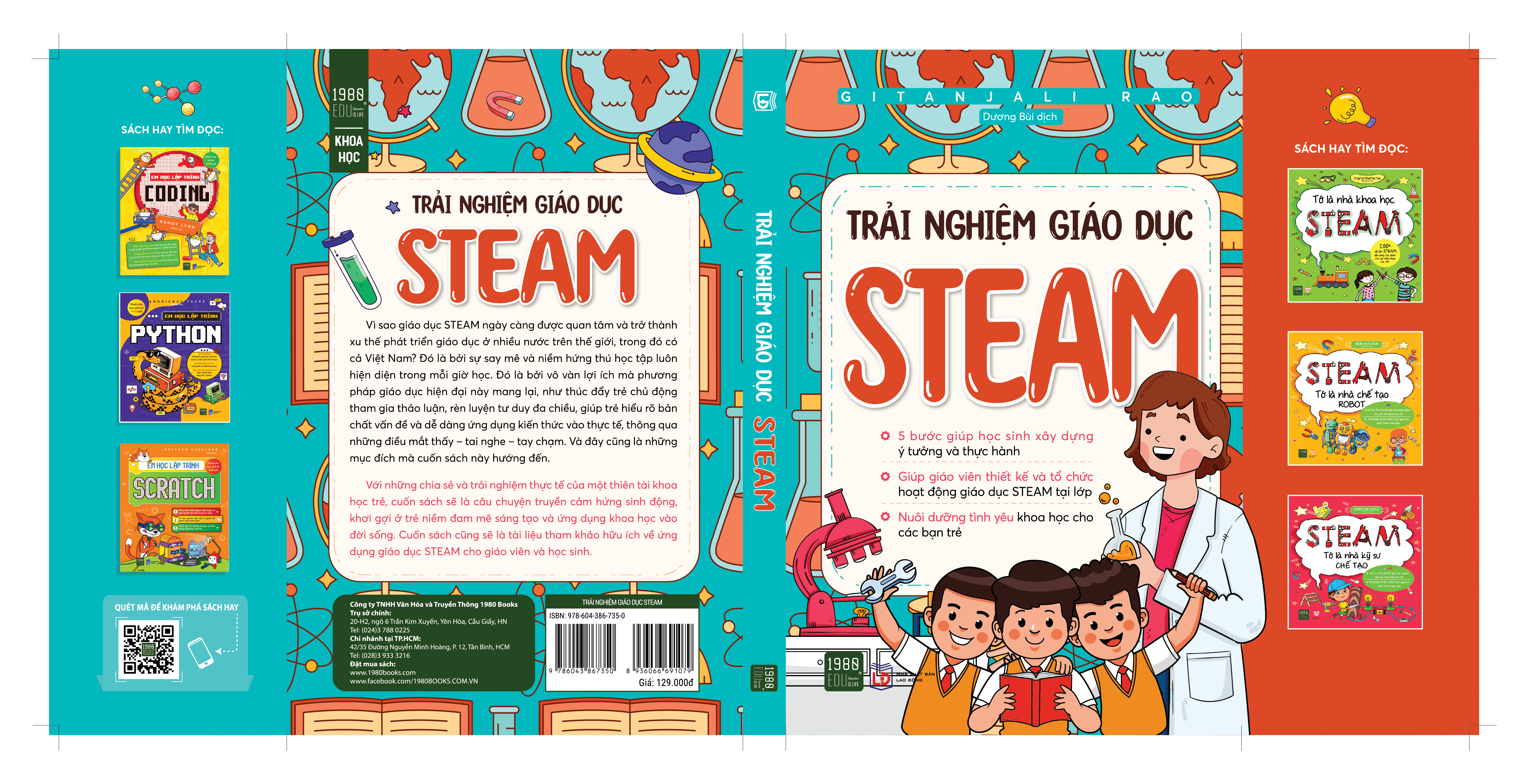 Trải nghiệm giáo dục Steam - Gitanjali Rao (1980Books HCM)