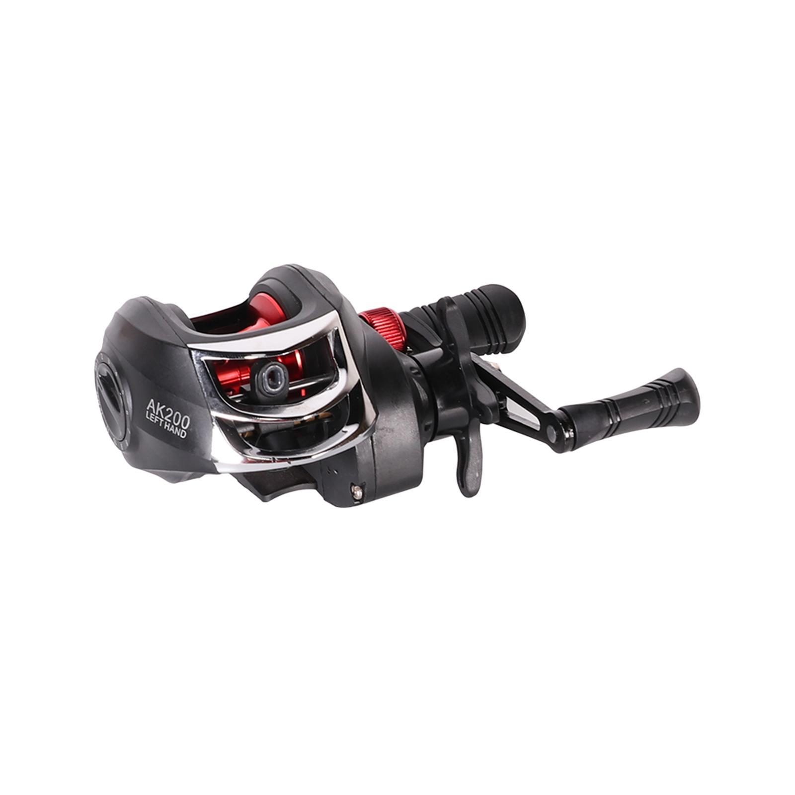 2x 7.2:1 Gear Ratio High Fishing Reel Reel Drag 12 Level Brake Saltwater and Freshwater