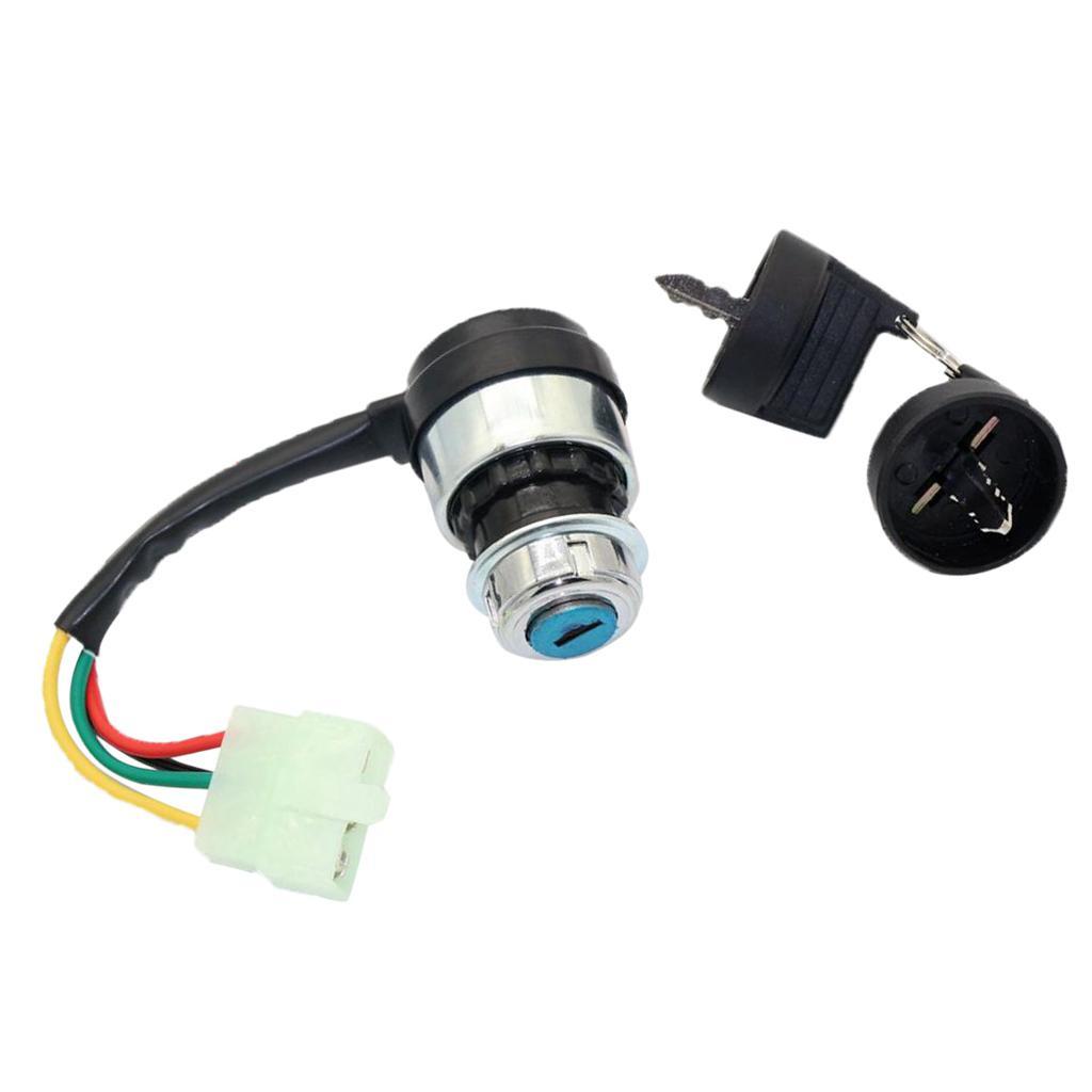 5 Wire Ignition Key Switch for 110/125/150cc Quad Dirt Bike ATV Buggy