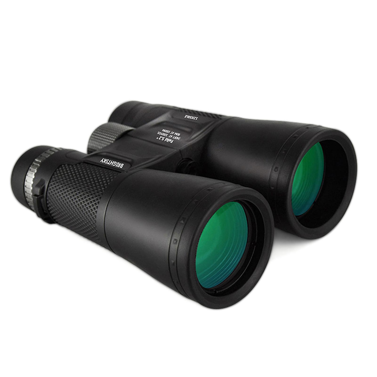 12×50 Binoculars Binocular Telescope High Magnification High Definition Handheld for Outdoor Traveling Bird