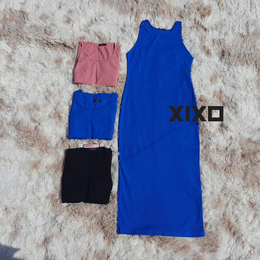 Đầm body 3 lỗ form dài thời trang XIXO - mã DAM0043