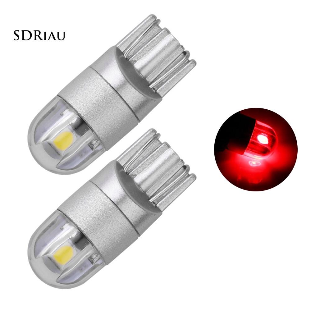 Bộ 2 đèn LED T10 3030 12V 0.84W siêu sáng thay thế đa năng dành cho xe hơi