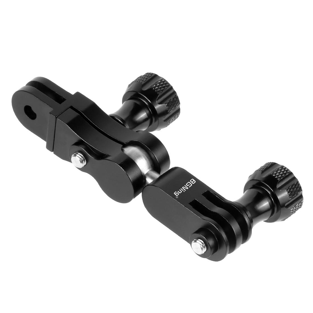 BGNING ALUMINUM 360 độ quay bộ chuyển đổi khớp gắn cho GoPro Hero 10 9 8 7 Max Xiaoyi SJCAM SJ4000 Phụ kiện camera hành động