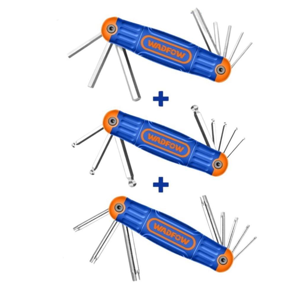 BỘ CHÌA LỤC GIÁC VÀ BÔNG GẤP GỌN 24 CHI TIẾT WHK4203 WADFOW - HÀNG CHÍNH HÃNG