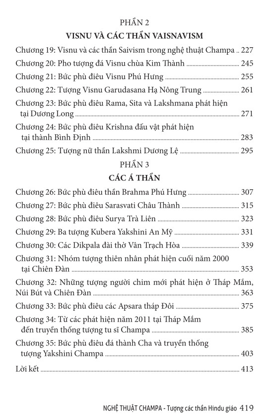 NGHỆ THUẬT CHAMPA - TƯỢNG CÁC THẦN HINDU GIÁO - Ngô Văn Doanh - NXB Đà Nẵng