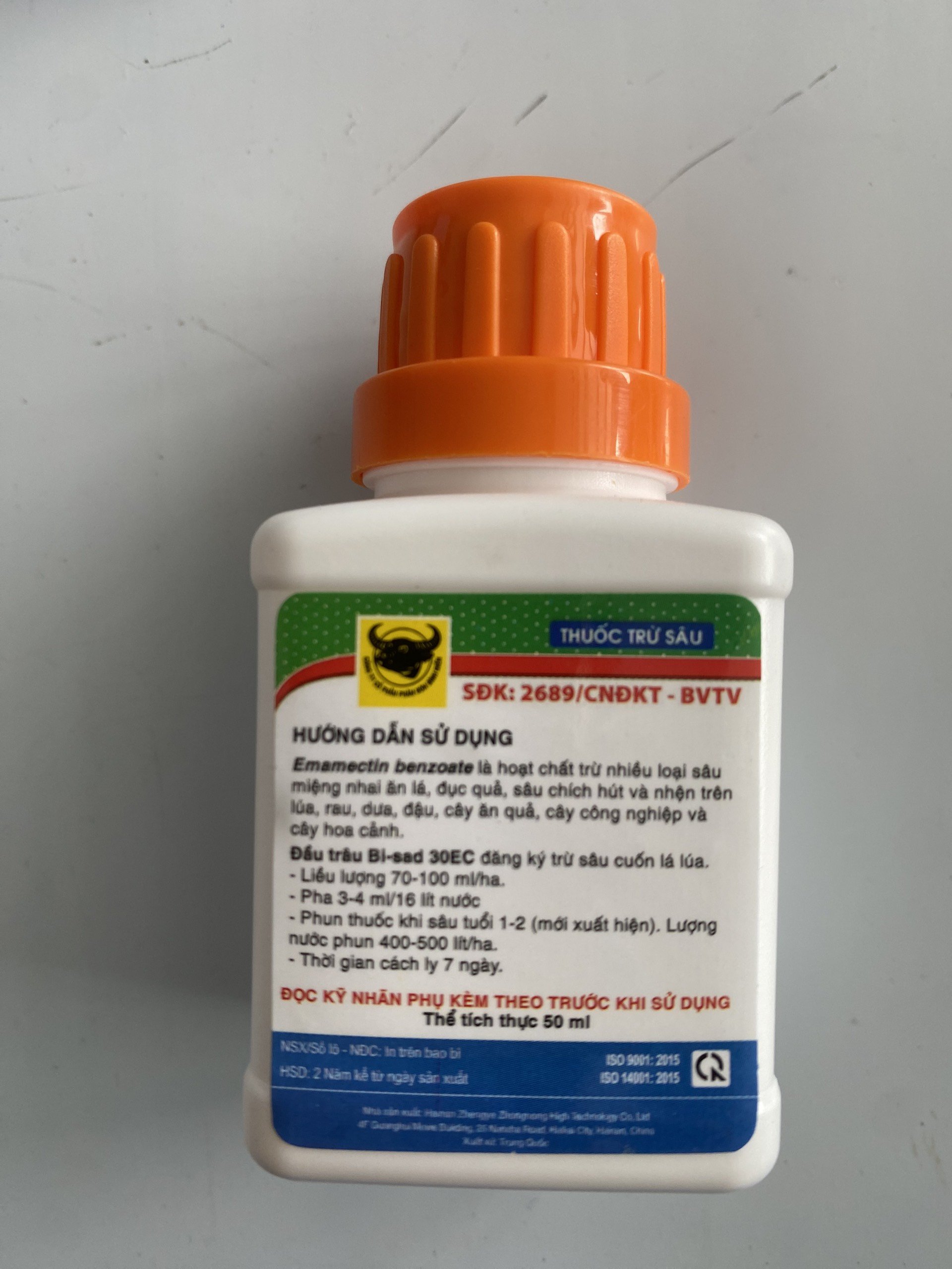BI-SAD 30EC | Chuyên diệt sâu cuốn lá hại lúa | Chai 50ml