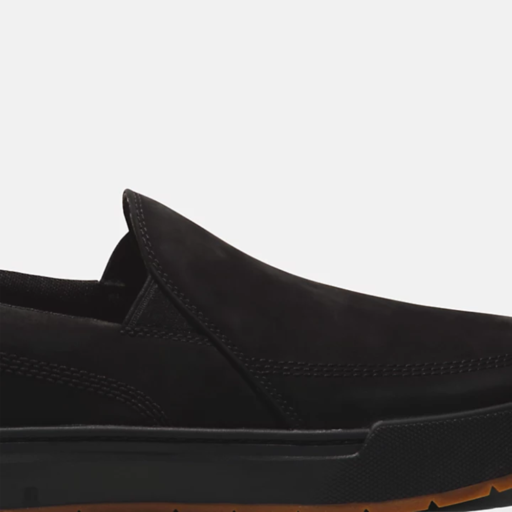 [NEW 2023] Timberland Giày Lười Nam Maple Grove Slip On Da Nubuck Màu Đen TB0A5PZC04