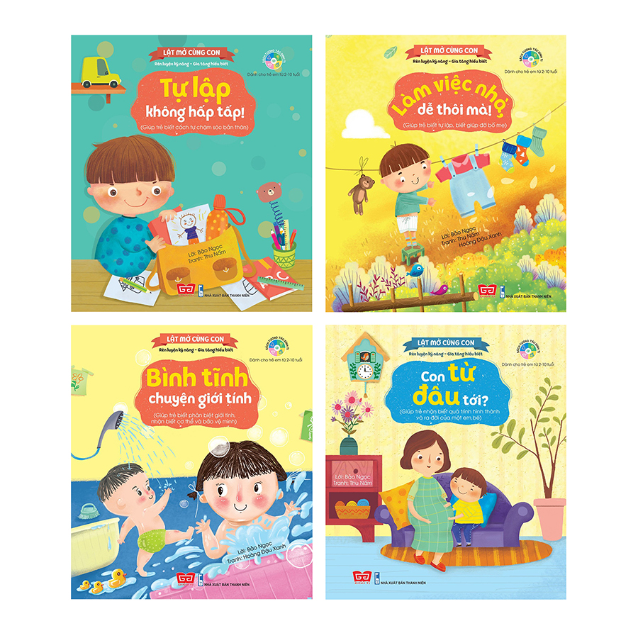 Combo Lật Mở Cùng Con