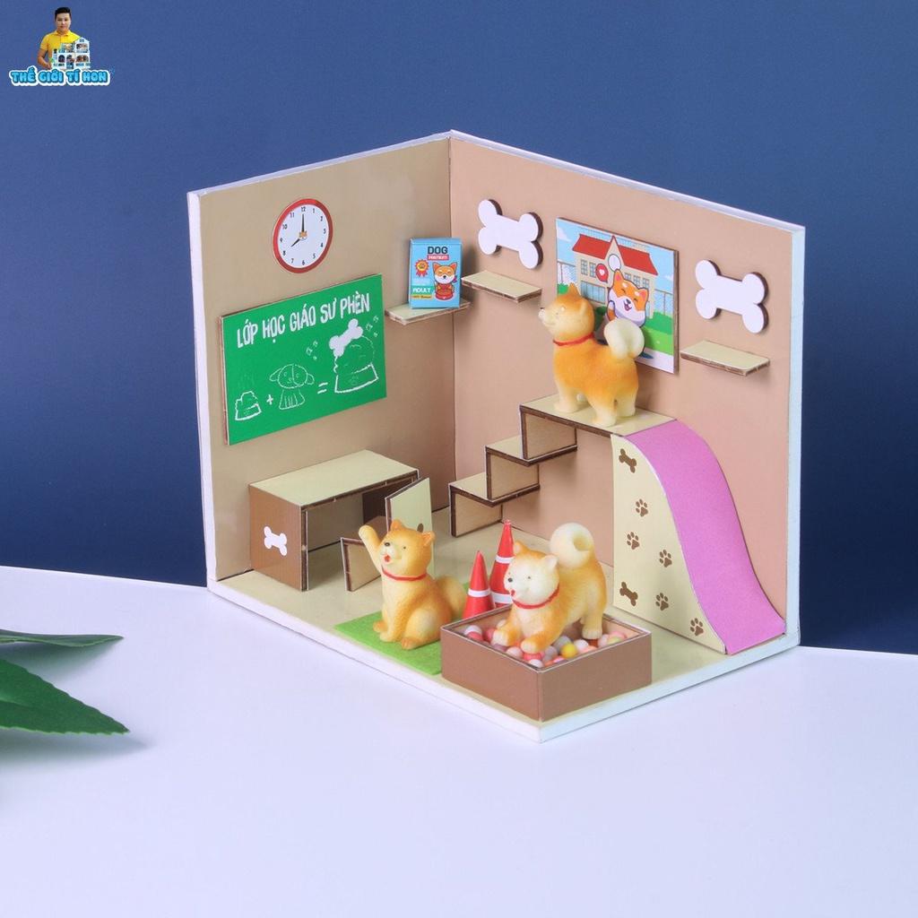 Mô Hình Lớp Học Giáo Sư Phèn Cute 1