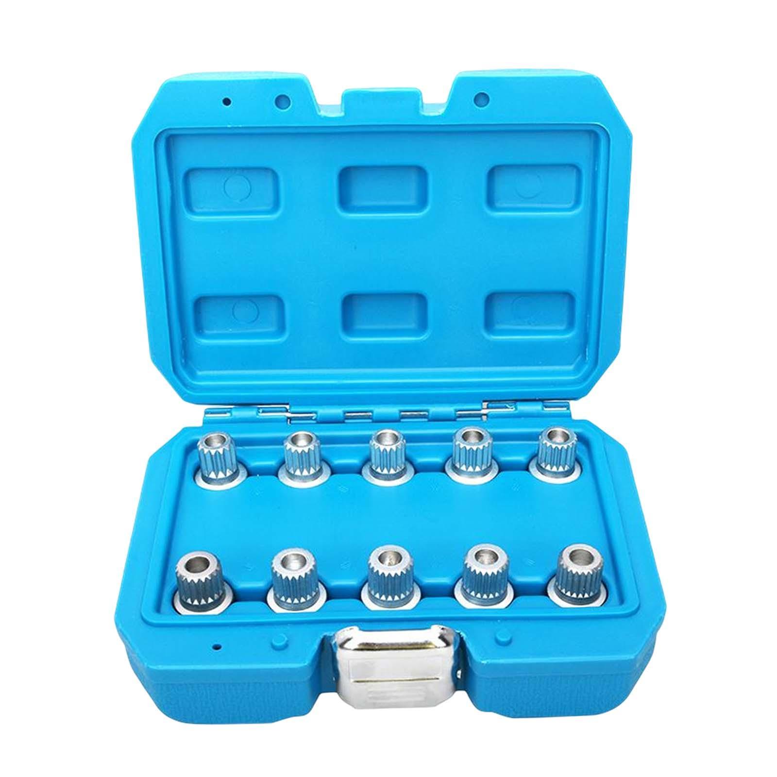 10 Pieces Car Anti- Screw Removal Socket for  Modification