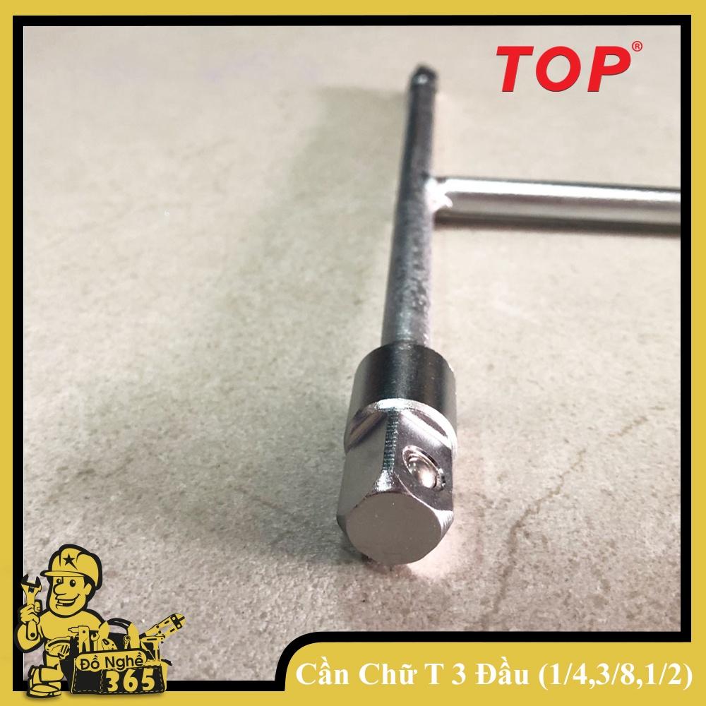 Cần siết chữ T 3 đầu (1/4&quot; - 3/8&quot; - 1/2&quot;) Top