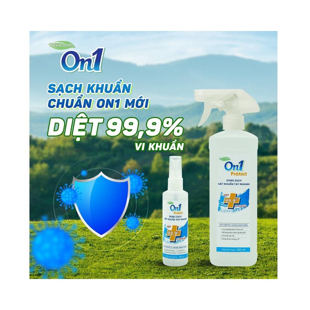 Dung dịch rủa tay diệt khuẩn On1 Protect 500ml