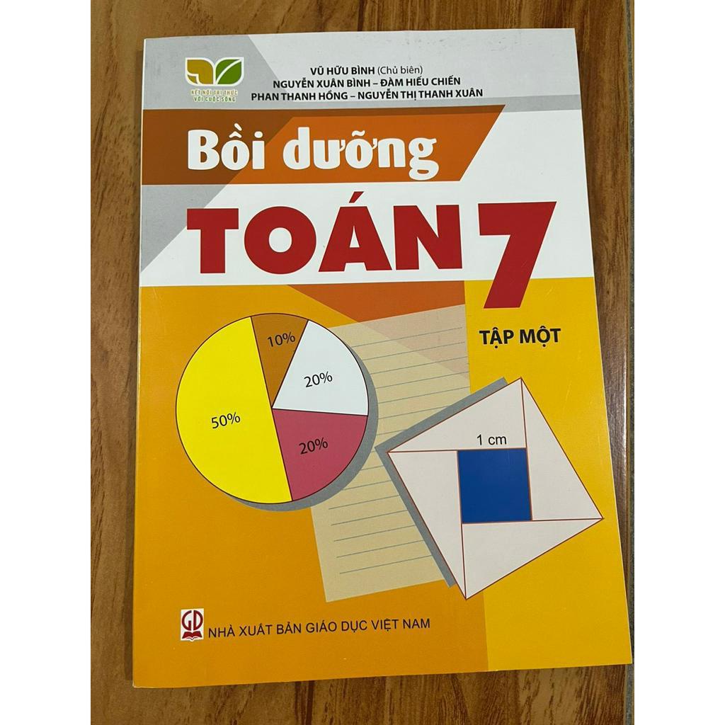 Sách - Combo 2 quyển Bồi Dưỡng Toán Lớp 7 (2 tập) - Kết Nối Tri Thức Với Cuộc Sống