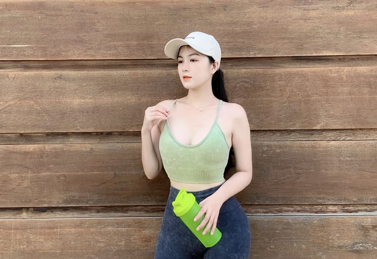Bra Thể Thao Quảng Châu Tập Gym, Yoga 2 Dây FREESIZE CH092