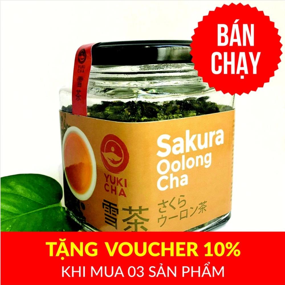 Combo Trà Sakura 100g Cafe Culi Robusta 500g
