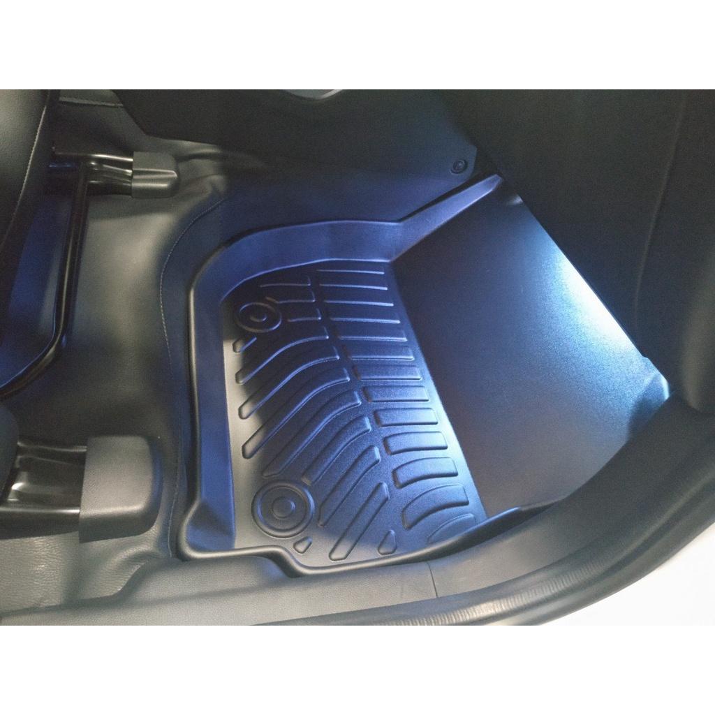 Thảm lót sàn xe ô tô Honda HRV 2016-nay Nhãn hiệu Macsim chất liệu nhựa TPE cao cấp màu đen