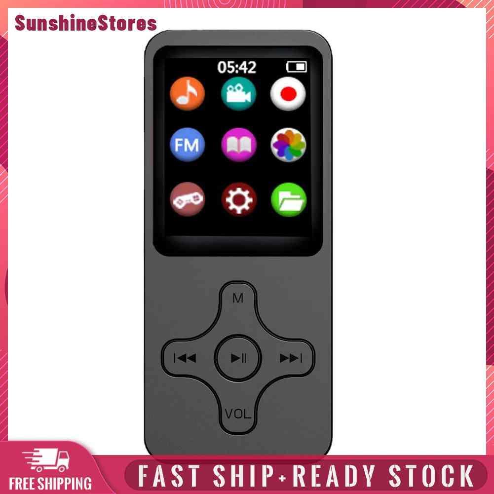 ☼Yimumiya ☼ Máy Nghe Nhạc MP4 Video MP3 FM Radio Bluetooth 5.0 Đi Bộ Dành Cho Học Sinh