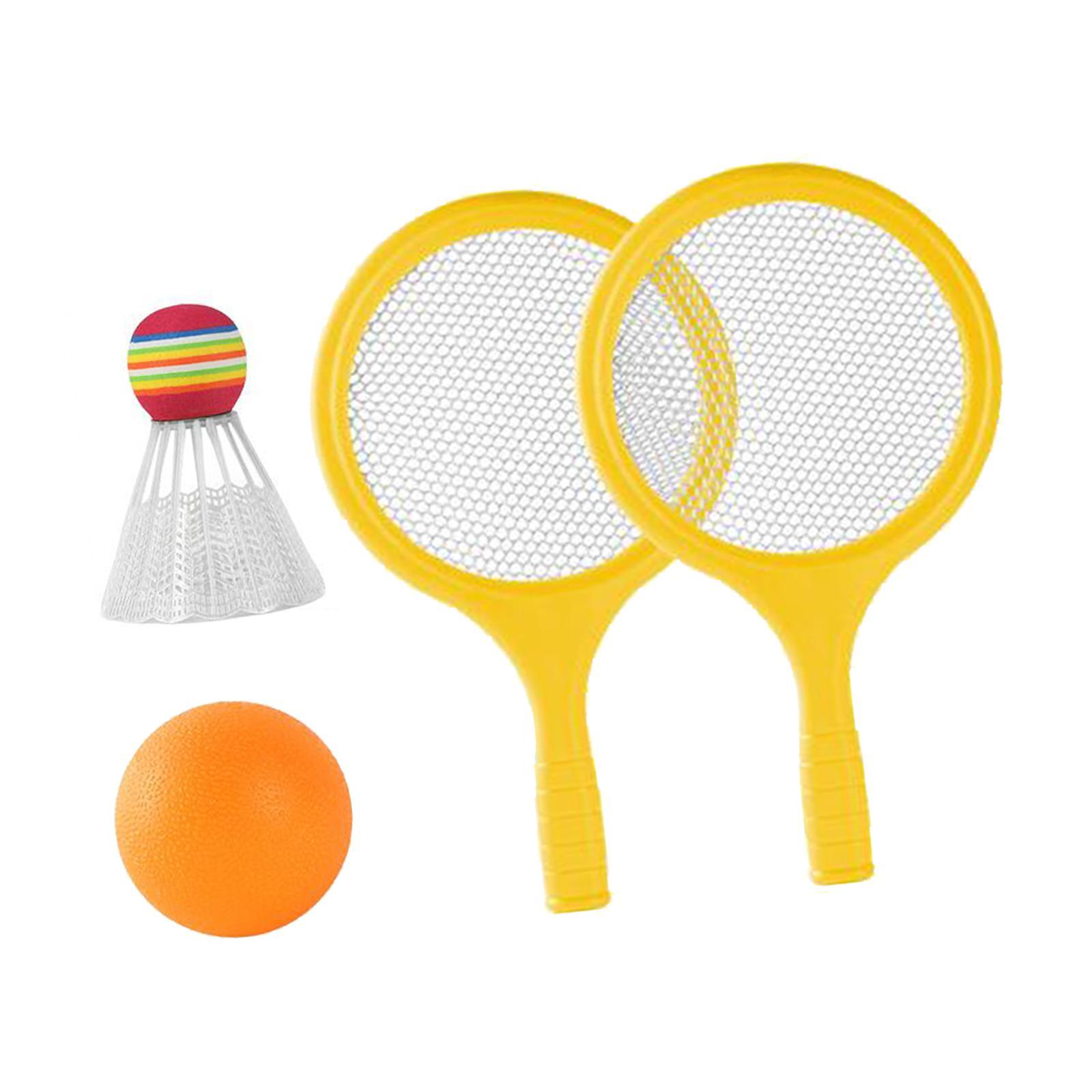 Kids Badminton Tennis Set with Ball and Badminton Shuttlecock for Boys Girls