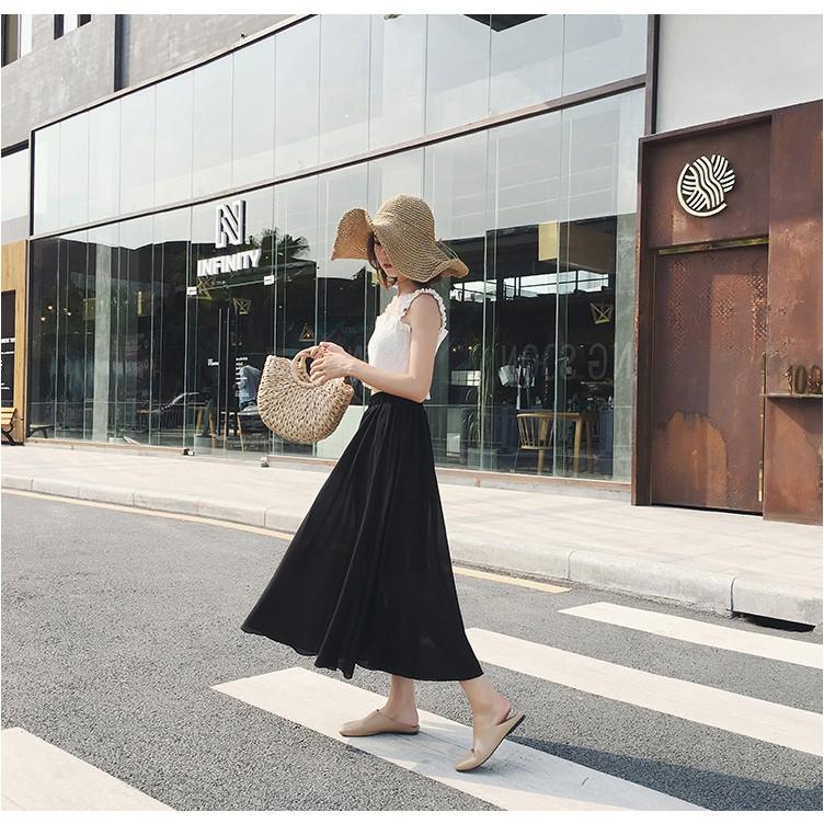 Chân Váy Lưng thun Nhiều Màu