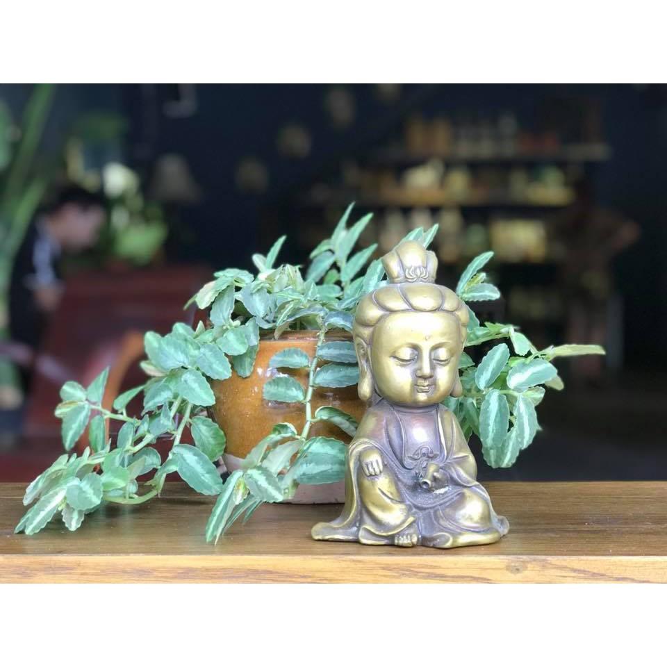 Tượng Phật Quan Thế Âm Bồ Tát bằng đồng Chibi