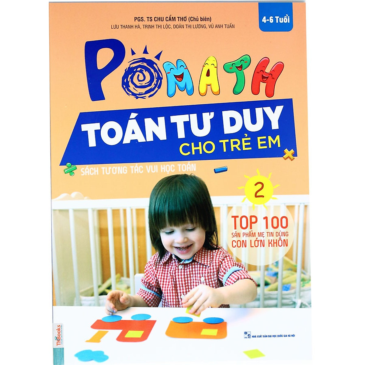 Combo Trọn Bộ Sách PoMath - Toán Tư Duy Cho Trẻ Em 4-6 Tuổi (6 cuốn)