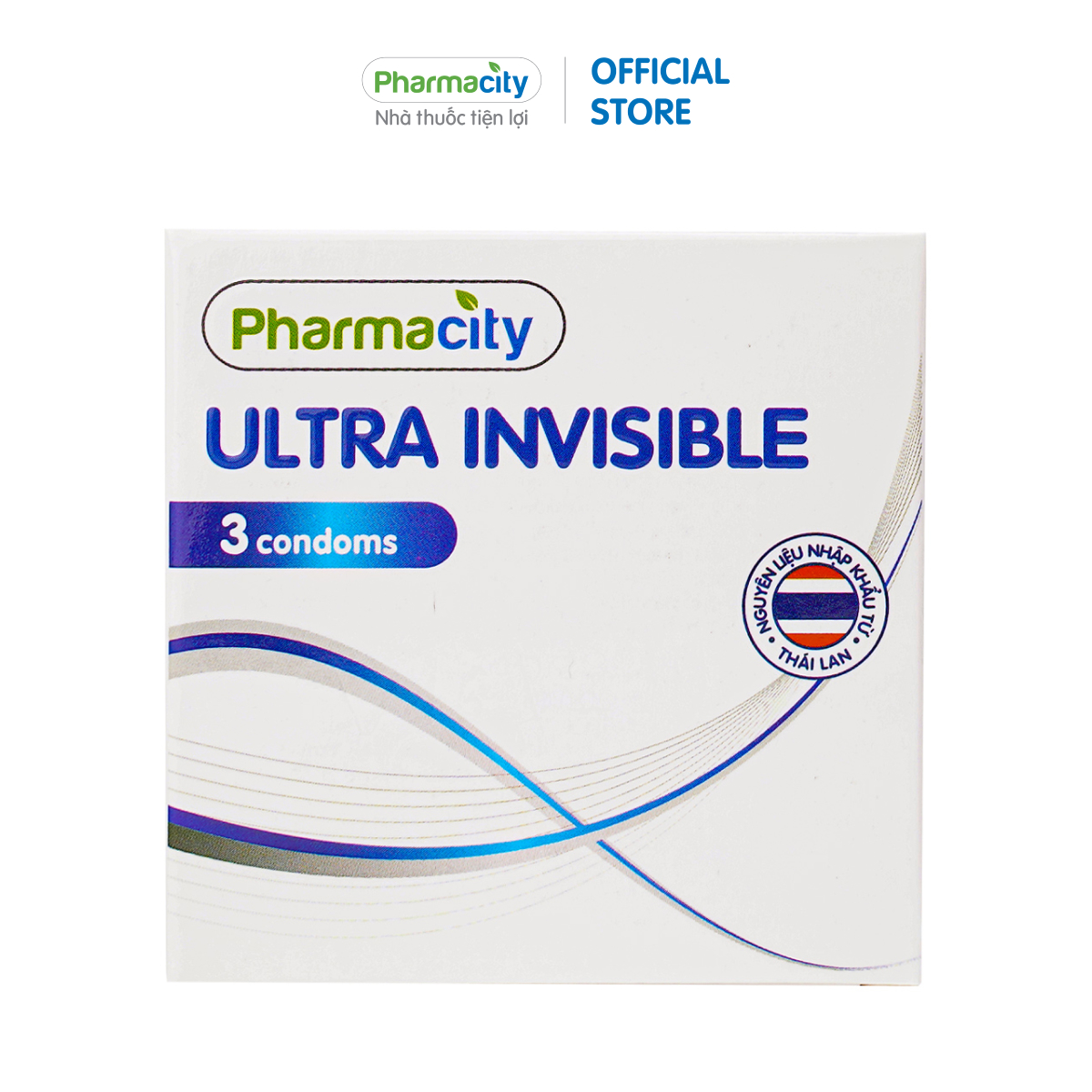 Bao cao su siêu mỏng Pharmacity Ultra Invisible