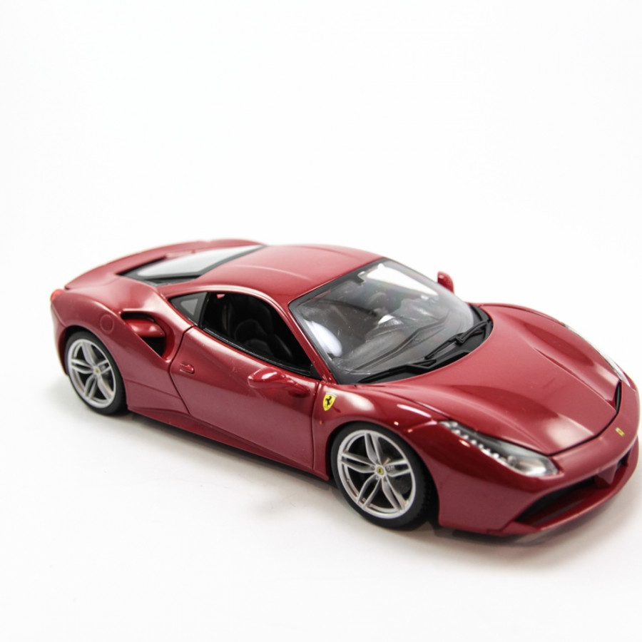 Mô Hình Xe Ferarri 488 GTB Red 1:24 Bburago - MH18-26013