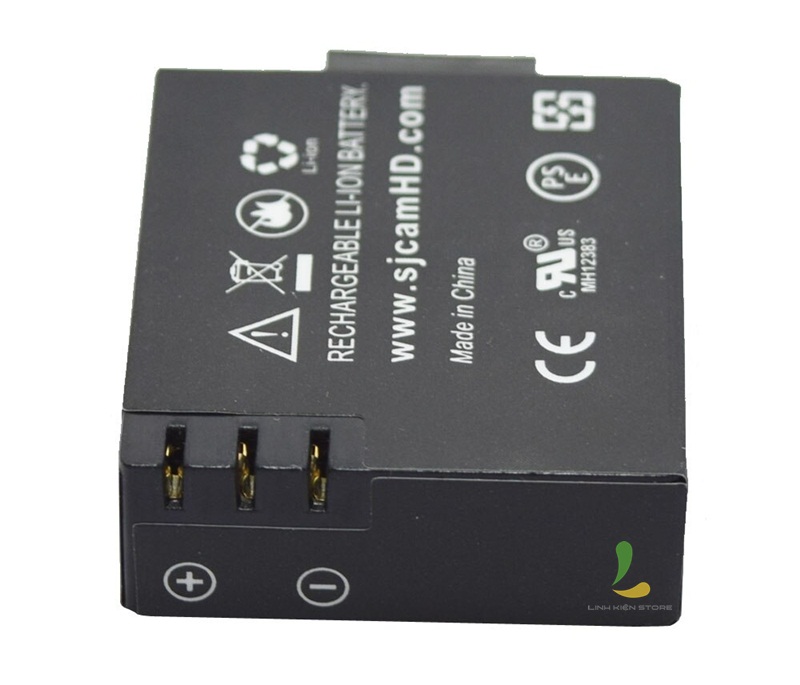 Pin camera hành trình SJCAM SJ4000 / SJ5000 Wifi - Hàng nhập khẩu