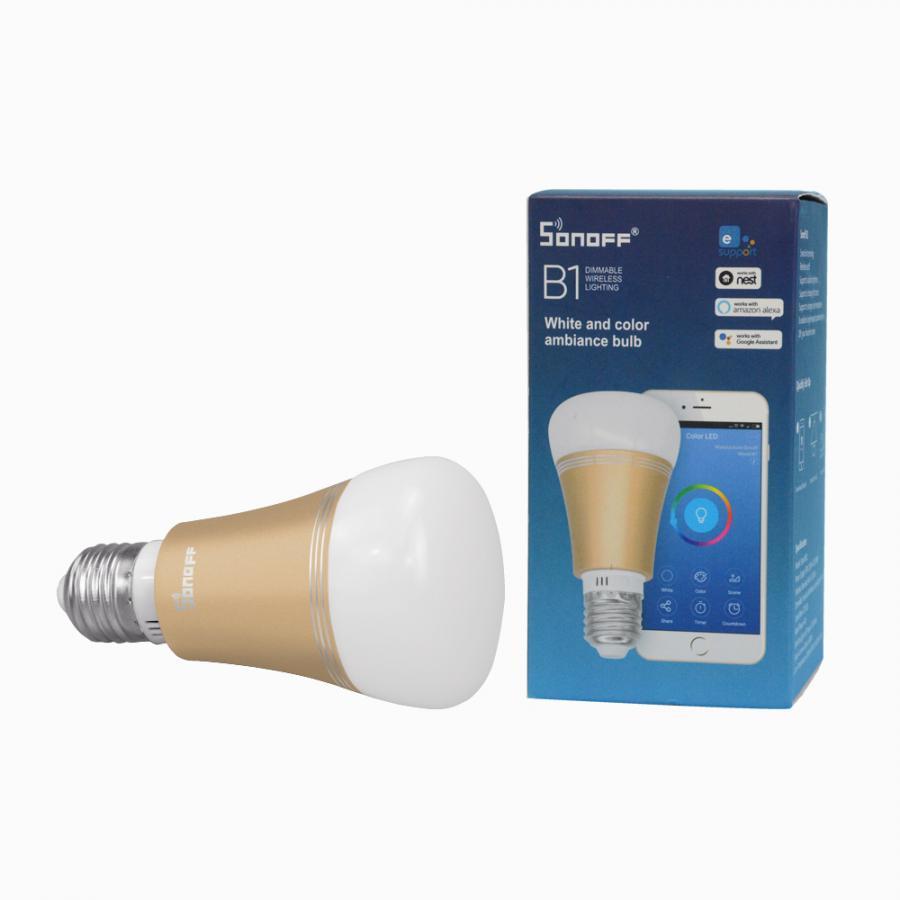 Bóng đèn LED WiFi đổi màu thông minh Sonoff B1