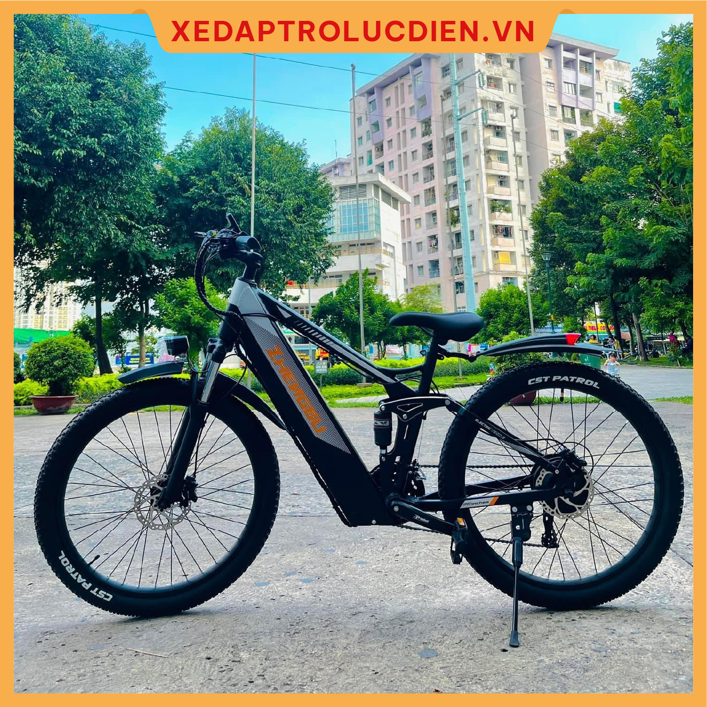 Xe đạp trợ lực điện Zhengbu M10 Giá – Ưu đãi – Dịch vụ tốt nhất